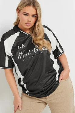 Slogan Sports Jersey Top