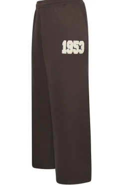 Slogan Wide Leg Joggers