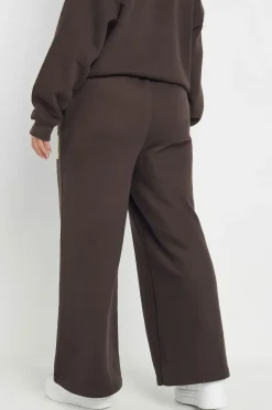 Slogan Wide Leg Joggers