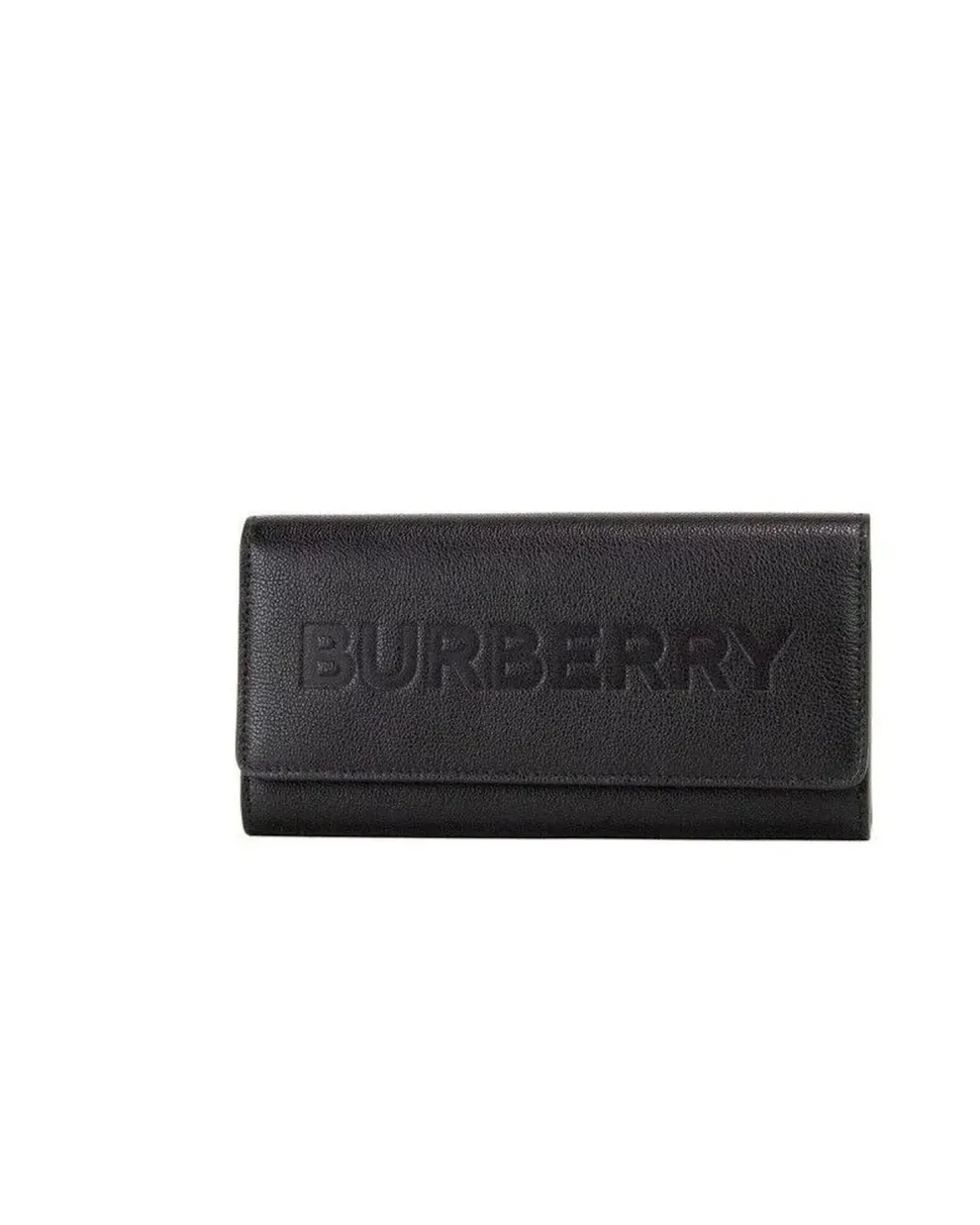 Small Leather Wallet Black