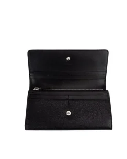 Small Leather Wallet Black
