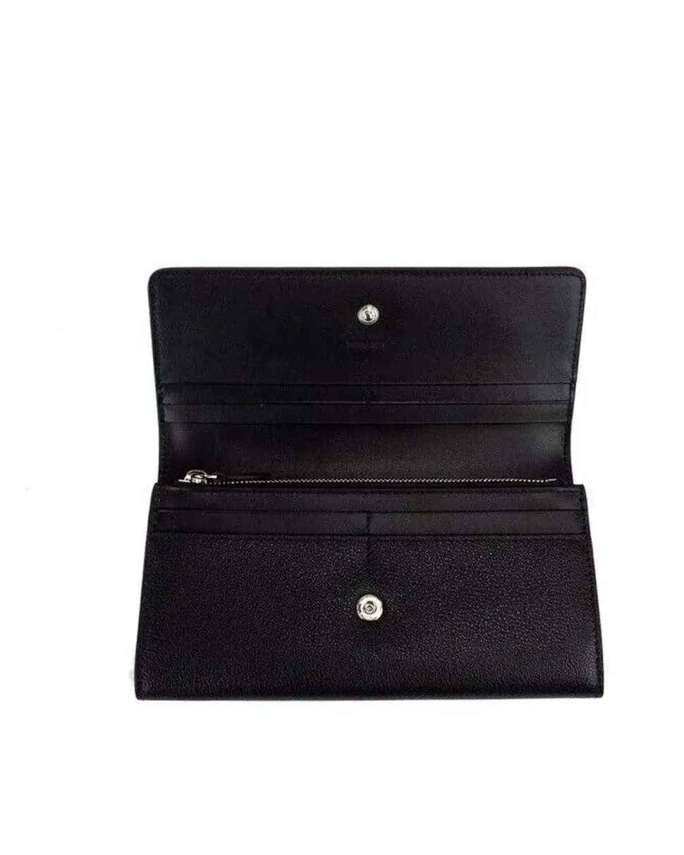 Small Leather Wallet Black