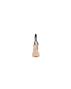 Small TB Bag Beige Canvas Tote