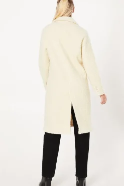 Smart Boucle Double Breasted Coat