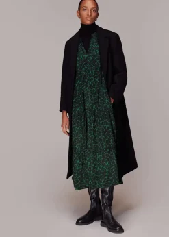 Smudge Animal Trapeze Dress-