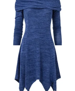 Soft Jersey Slim Fit Bardot Tunic