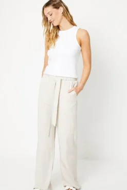 Soft Twill Paperbag Trouser