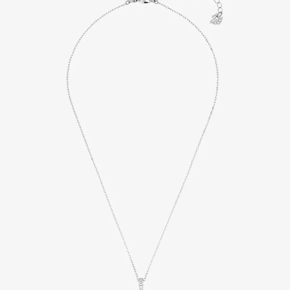 Solitaire White Crystal Pendant 5472635