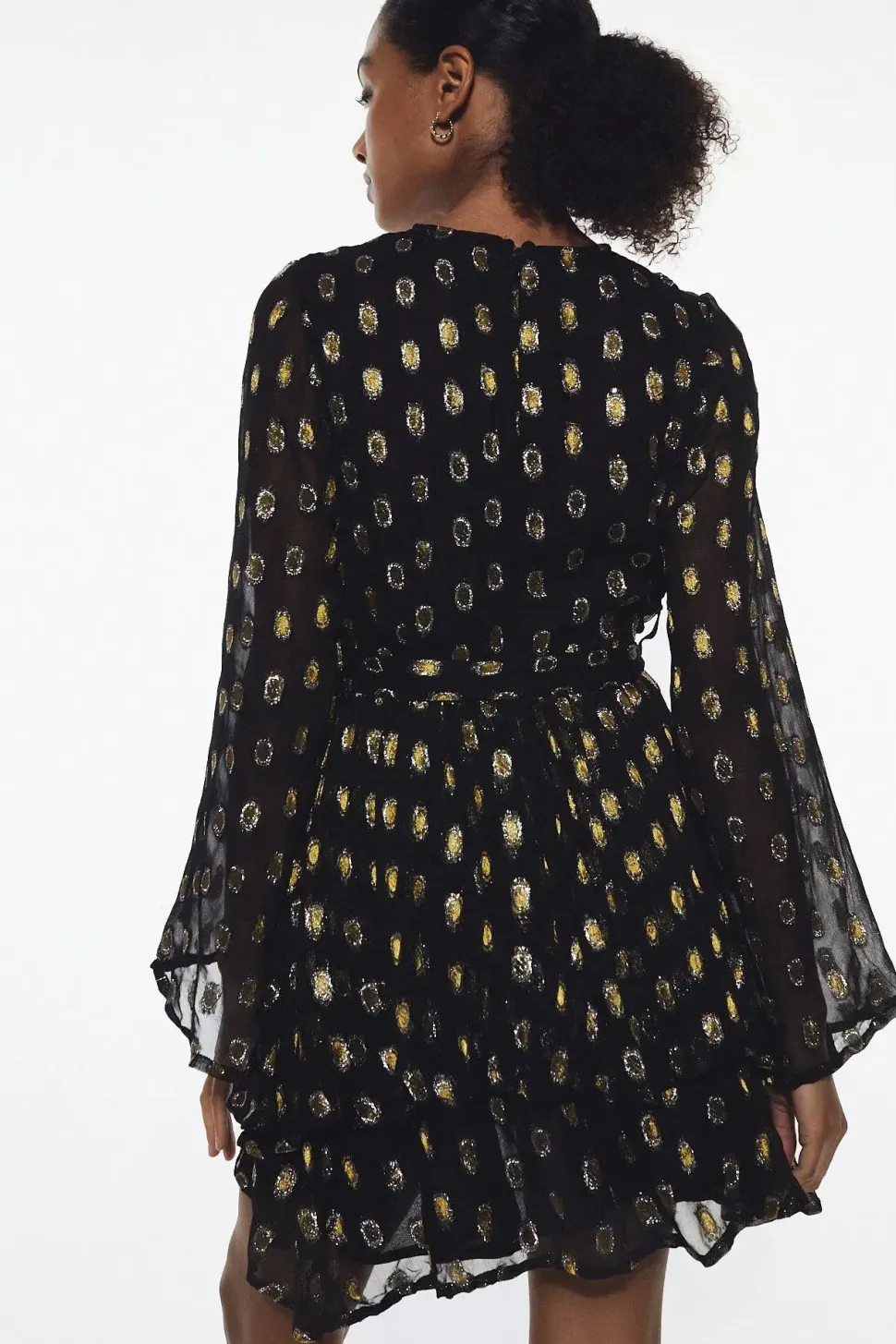 Sparkle Belted Mini Dress