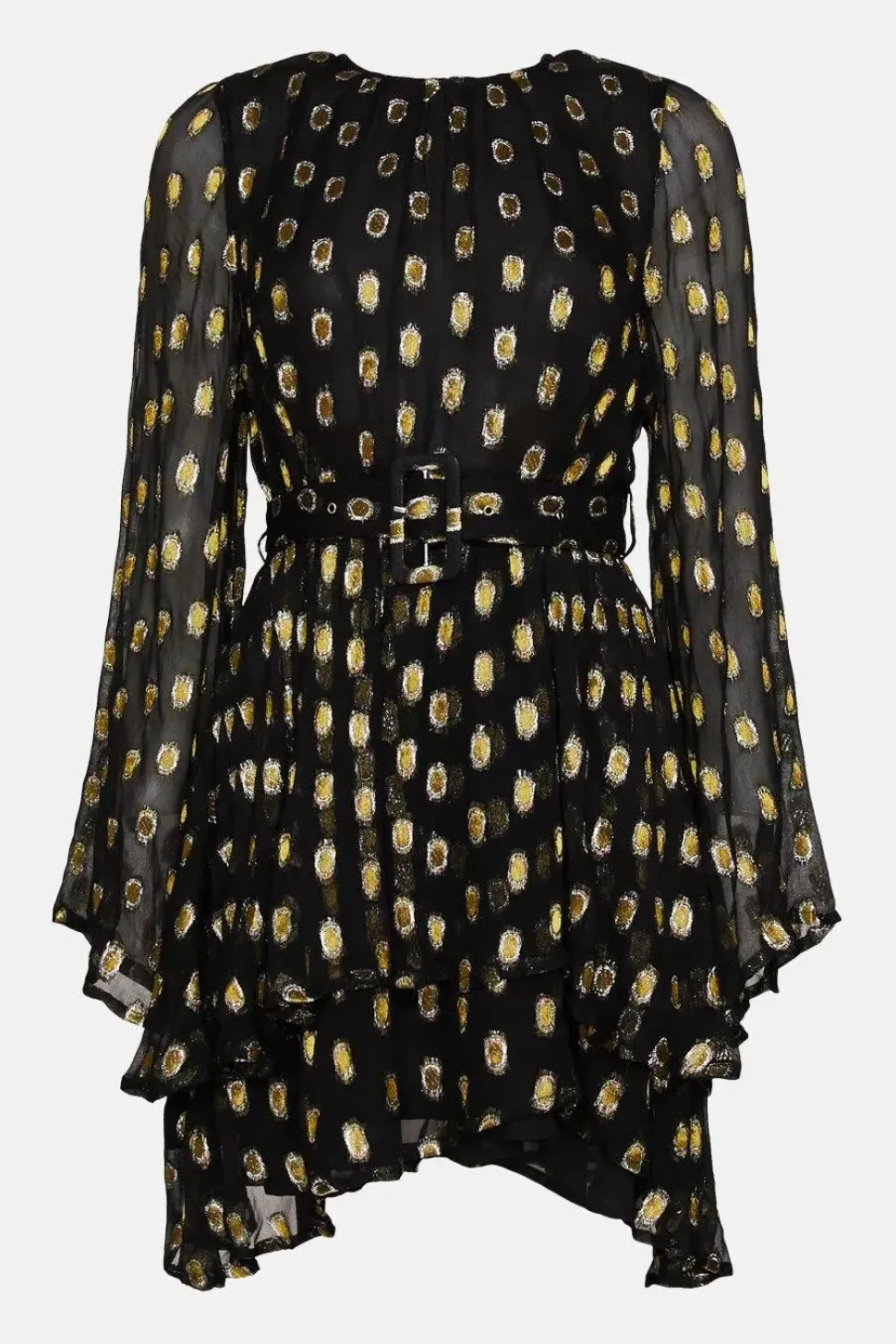 Sparkle Belted Mini Dress