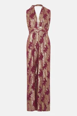 Sparkle Halter Neck Jumpsuit