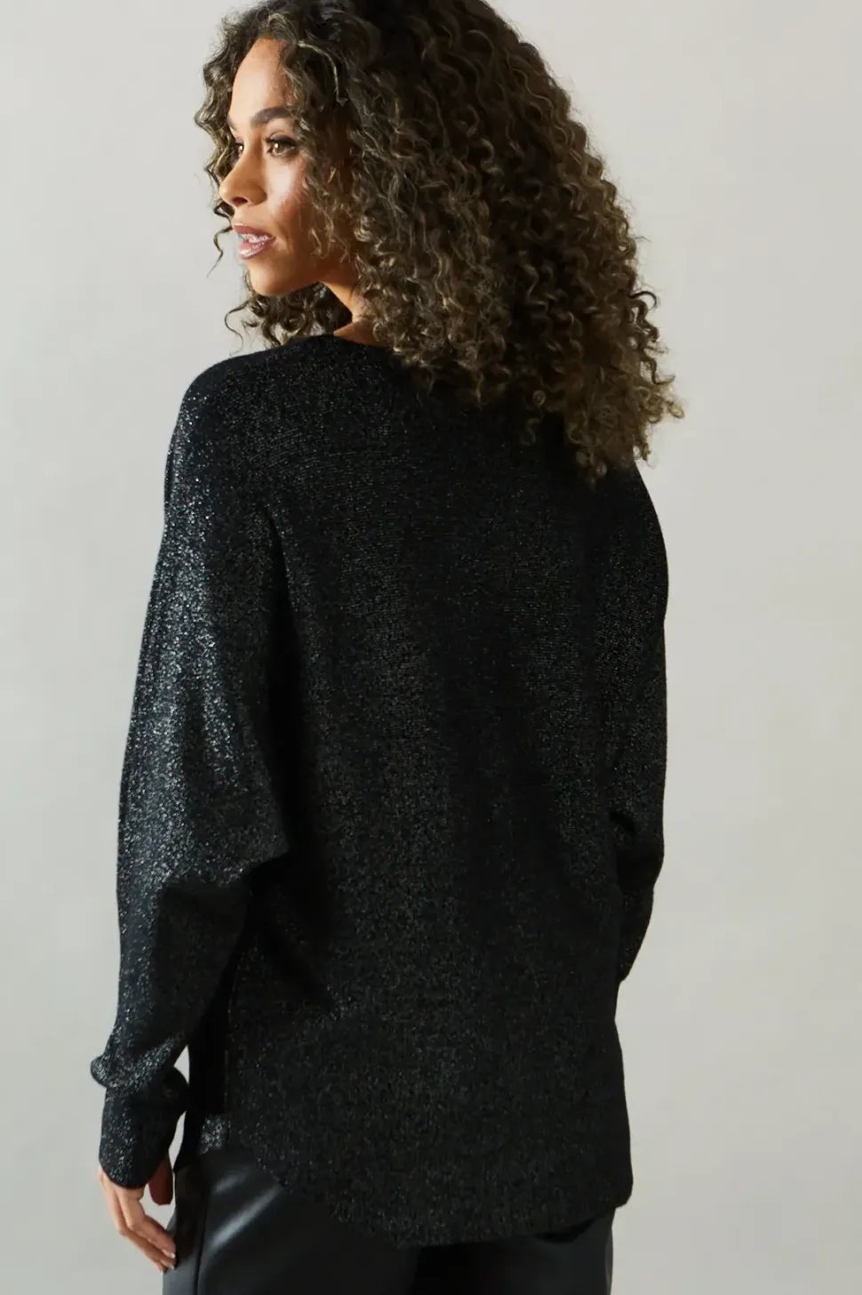 Sparkle Round Neck Jumper