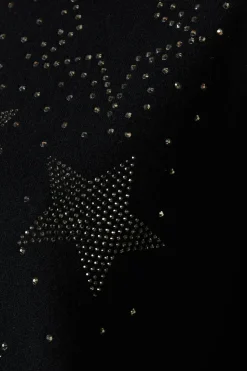 Sparkle Star Shoulder Christmas Jumper