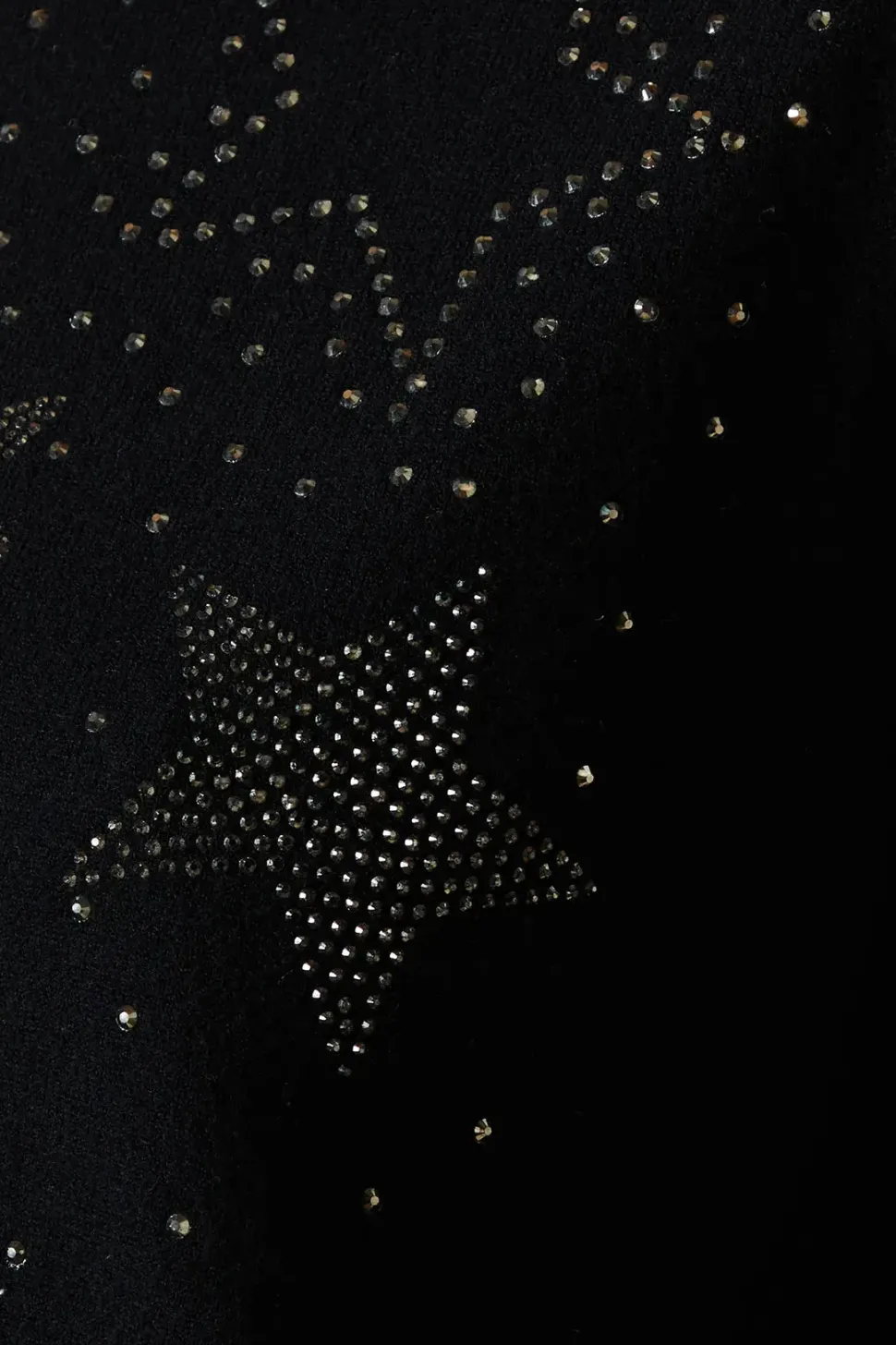 Sparkle Star Shoulder Christmas Jumper