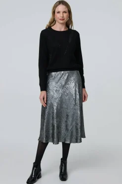 Sparkly Fine Knit Slim Jumper