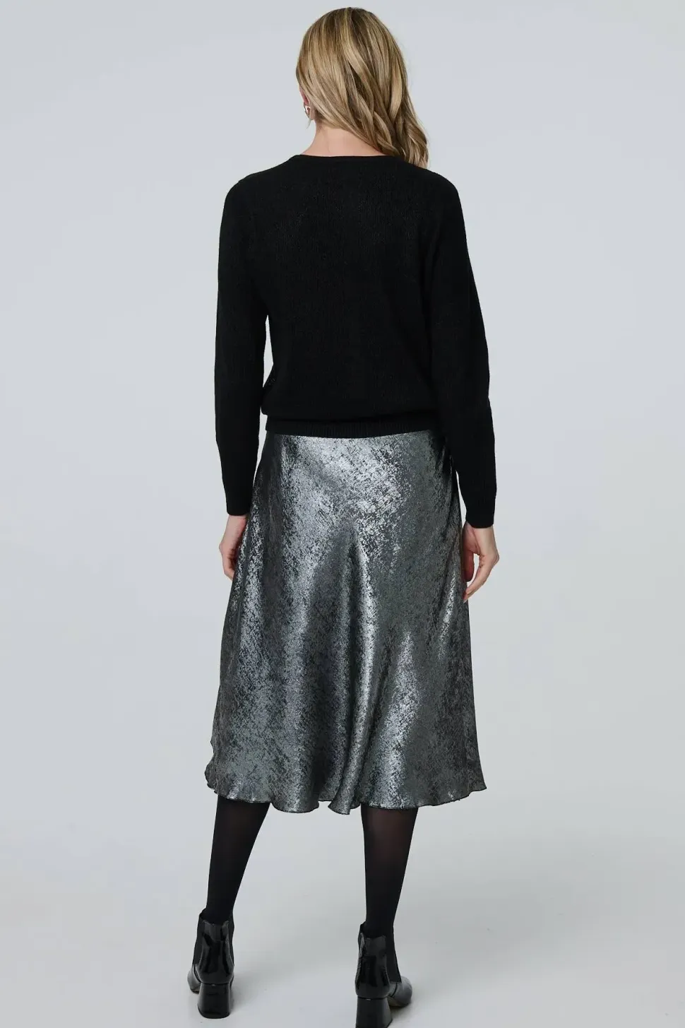 Sparkly Fine Knit Slim Jumper
