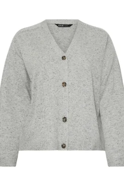 Speckled Button Through Cardigan