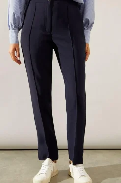 Split Hem Tapered Trousers