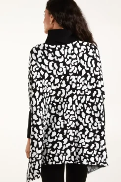 Spot Roll Neck Jumper