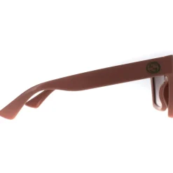 Square Black and Gold Grey Sunglasses