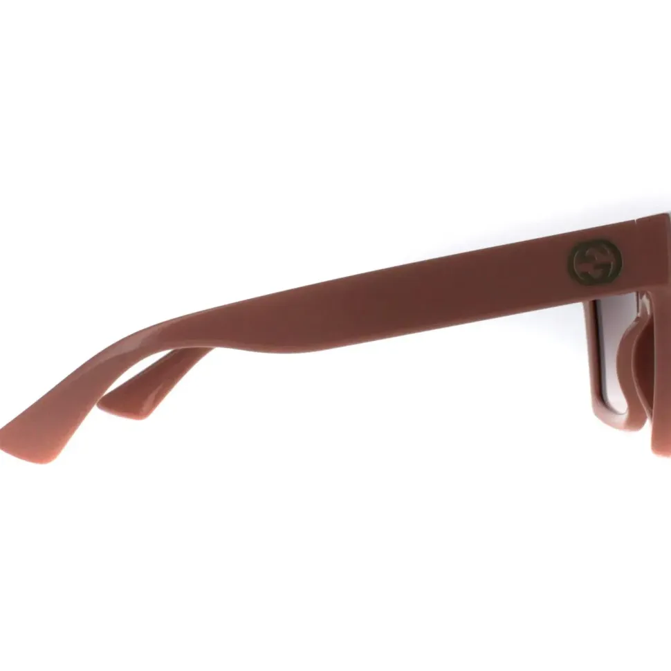 Square Black and Gold Grey Sunglasses