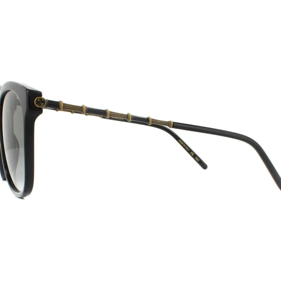 Square Black Grey Gradient Sunglasses