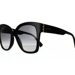 Square Black Grey Gradient Sunglasses