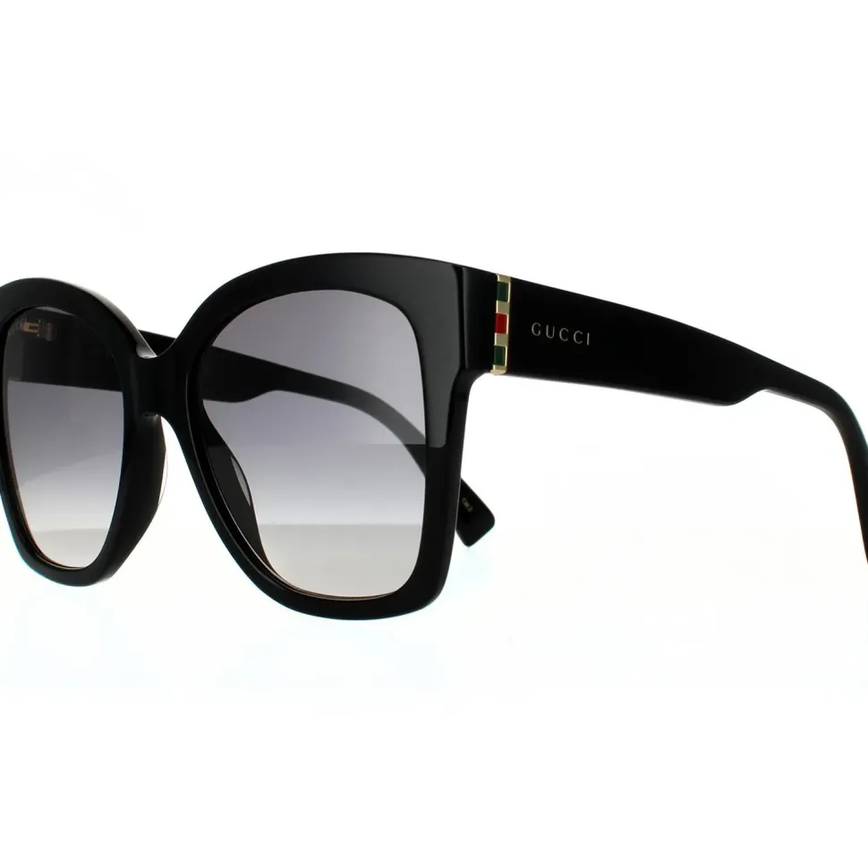 Square Black Grey Gradient Sunglasses