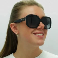 Square Black Grey Gradient Sunglasses