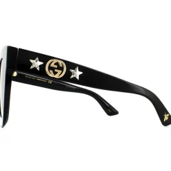 Square Black Grey Gradient Sunglasses