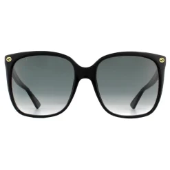 Square Black Grey Gradient Sunglasses