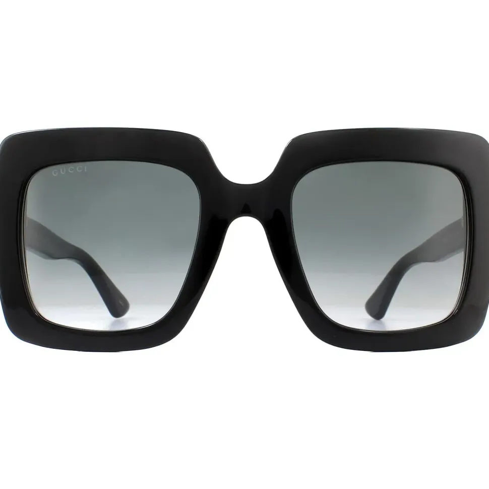 Square Black Grey Gradient Sunglasses