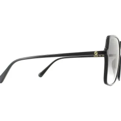 Square Black Grey Gradient Sunglasses