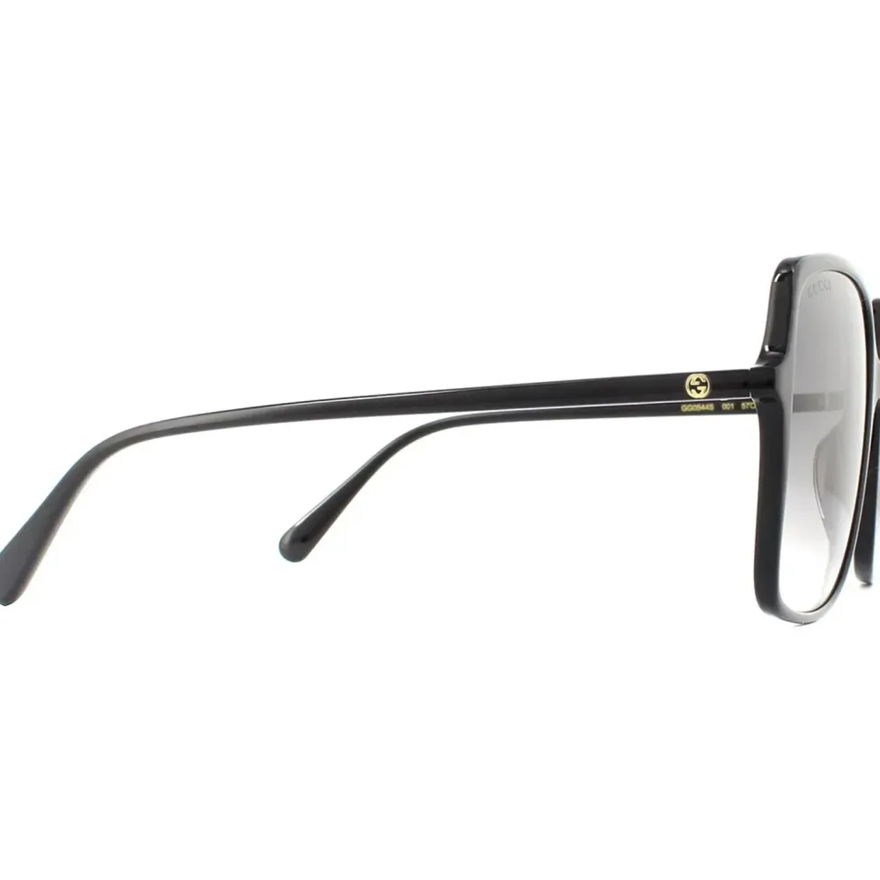 Square Black Grey Gradient Sunglasses