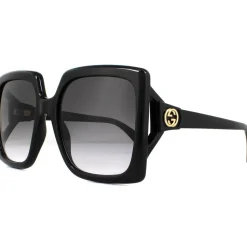 Square Black Grey Gradient Sunglasses