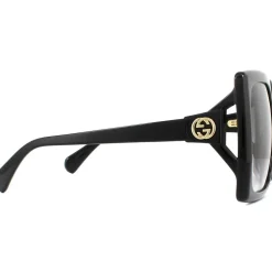 Square Black Grey Gradient Sunglasses