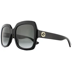 Square Black Grey Gradient Sunglasses GG0036SN