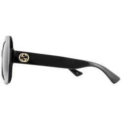 Square Black Grey Gradient Sunglasses GG0036SN