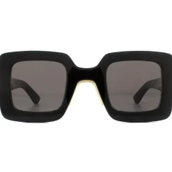 Square Black Grey Sunglasses