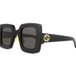Square Black Grey Sunglasses