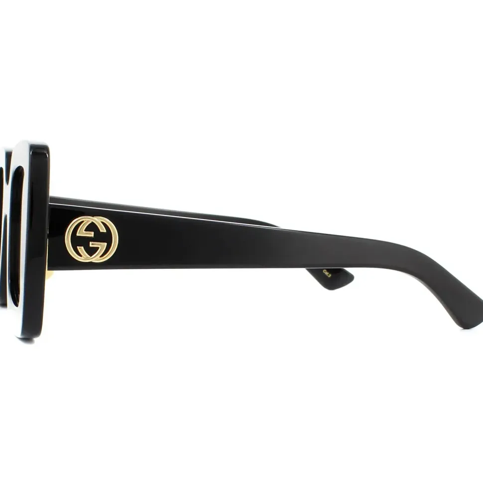 Square Black Grey Sunglasses