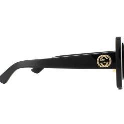 Square Black Grey Sunglasses