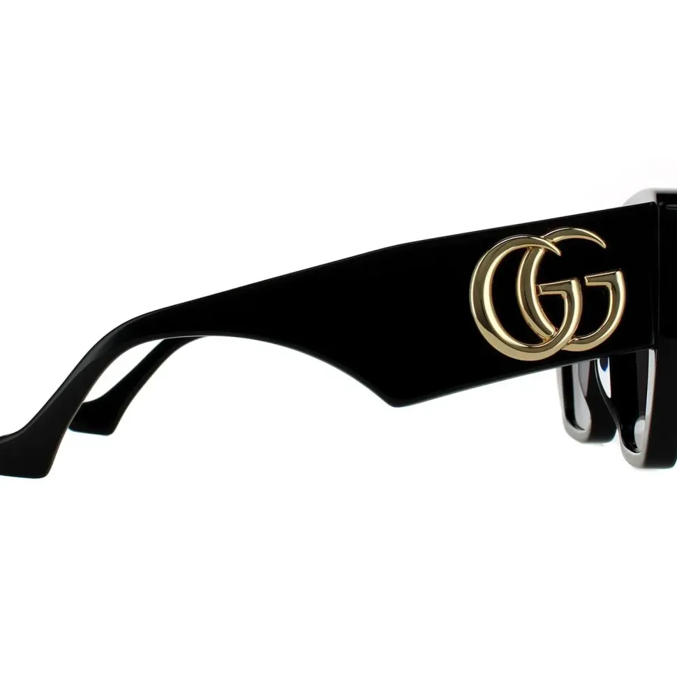 Square Black Grey Sunglasses