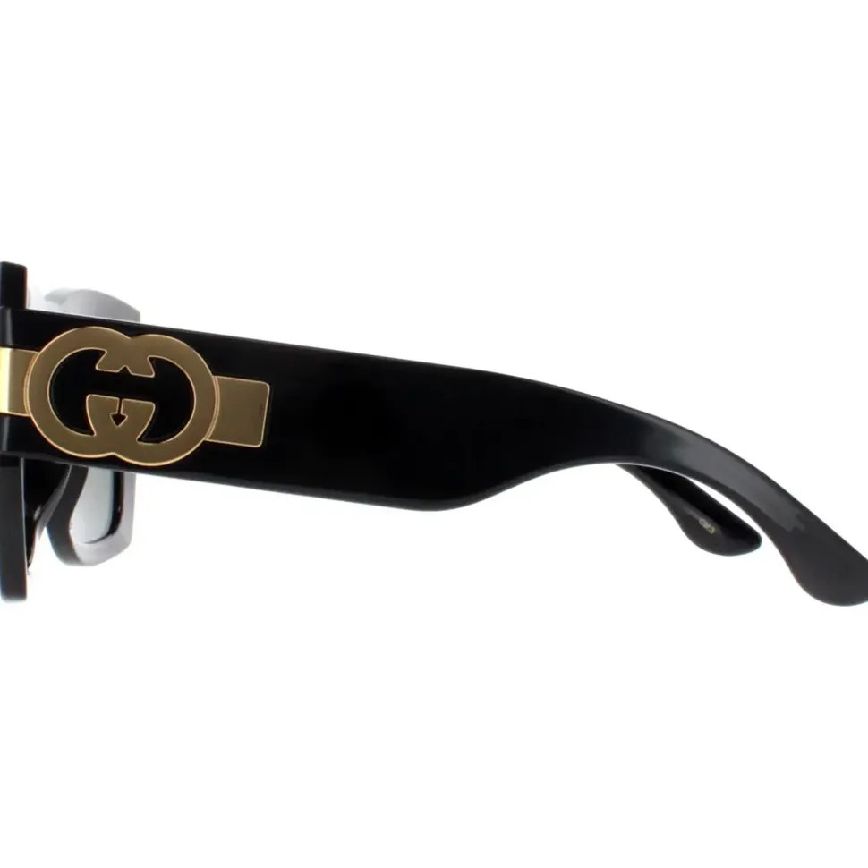 Square Black with Gold Grey GG1688S