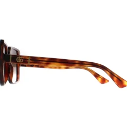 Square Dark Havana Brown Gradient GG0632S