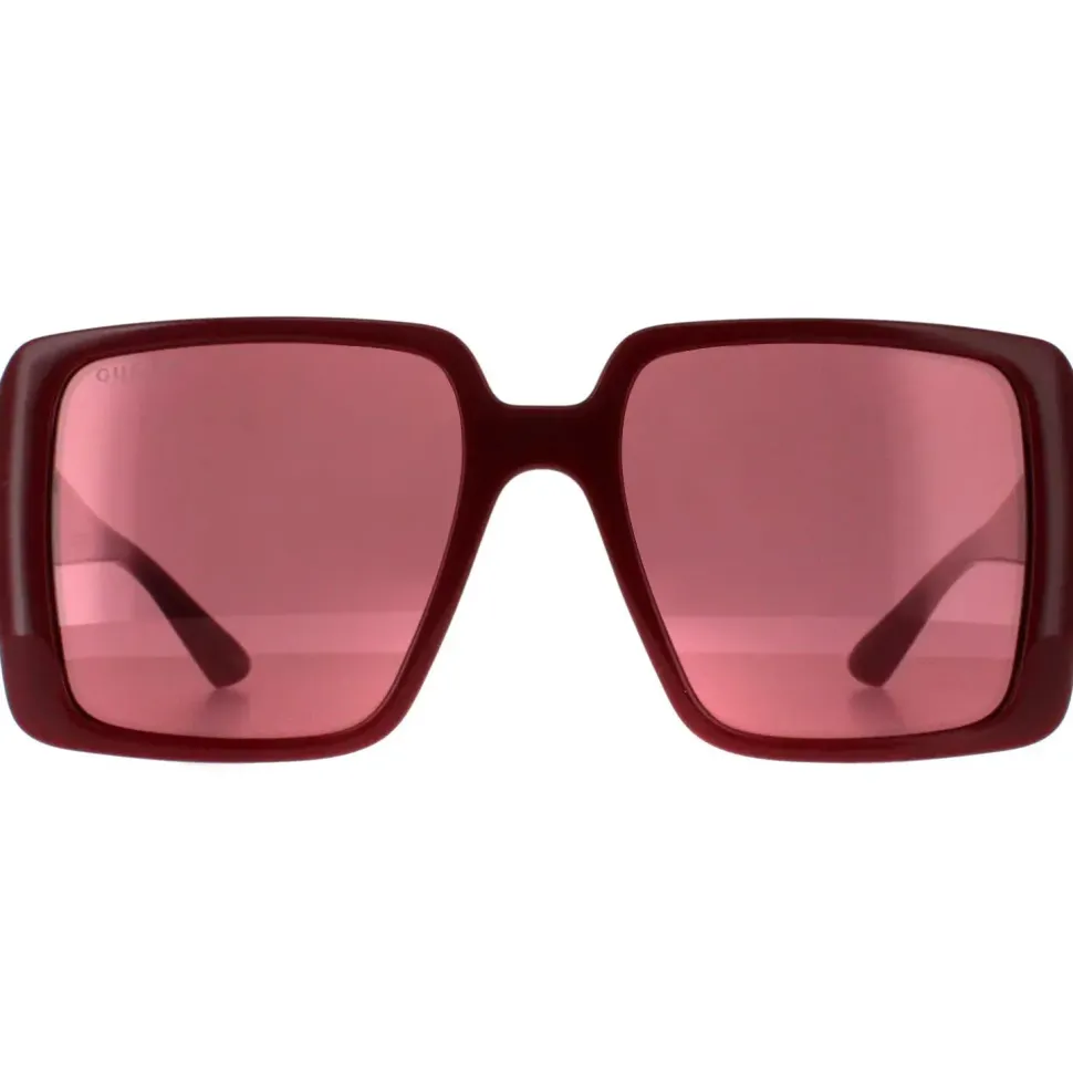 Square Gold Brown Gradient Sunglasses