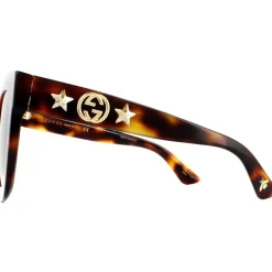 Square Havana Brown Gradient Sunglasses