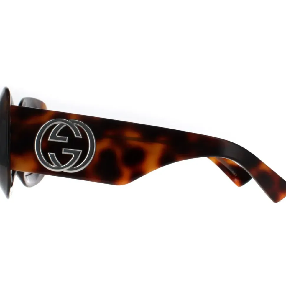 Square Havana with Silver Brown GG1695S