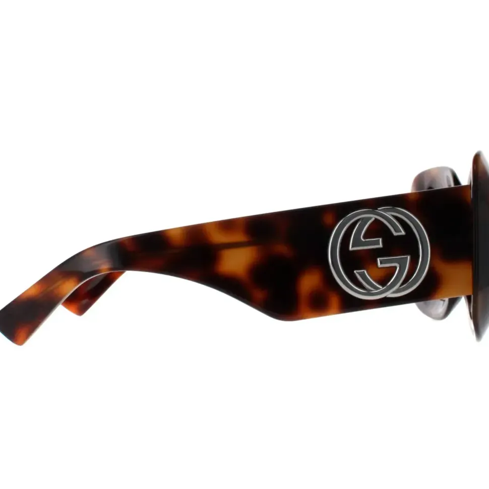 Square Havana with Silver Brown GG1695S