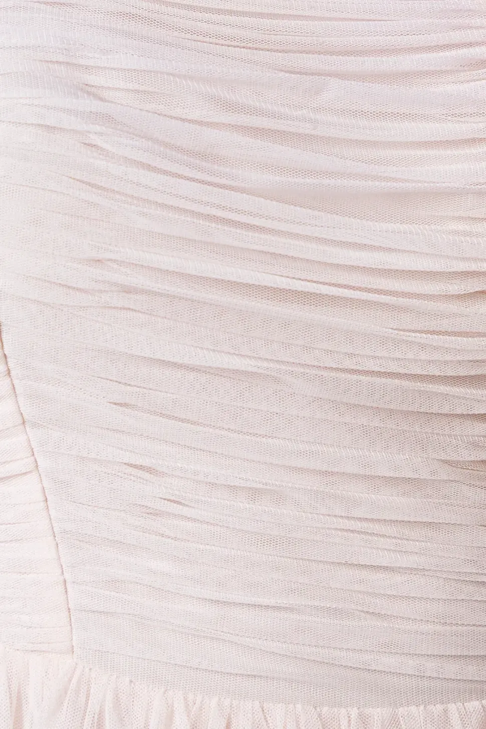 Square Neck Mesh Maxi Bridesmaid Dress